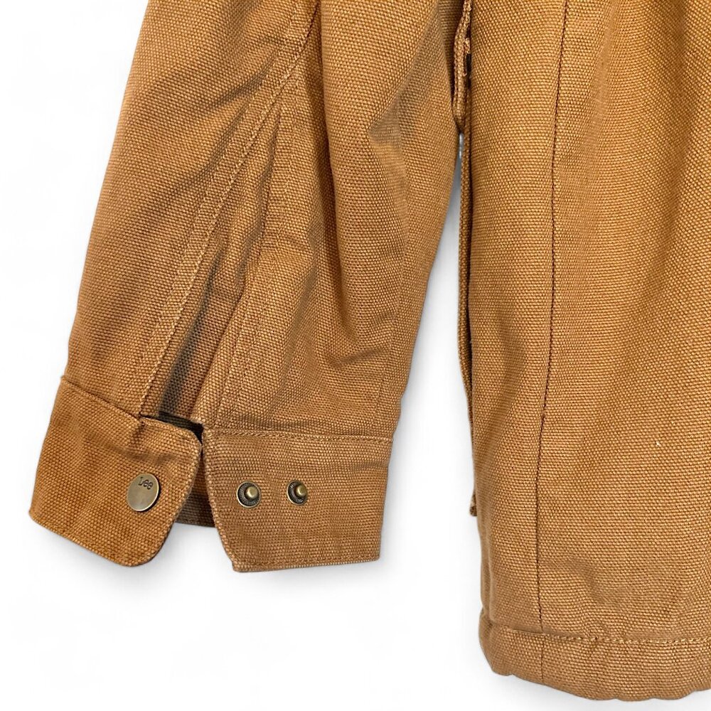 NWOT! Men’s Lee Tan Sherpa Trucker Utility Jacket - Picture 6 of 8